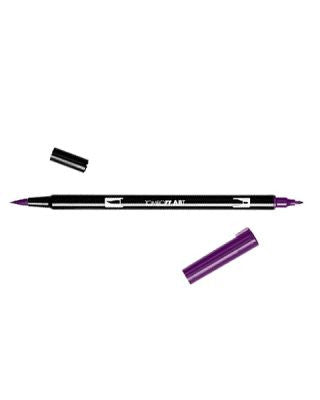 Tombow ABT Dual Brush Pen - 679 Dark Plum