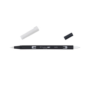 Tombow ABT Dual Brush Pen - N95 Cool Gray 1
