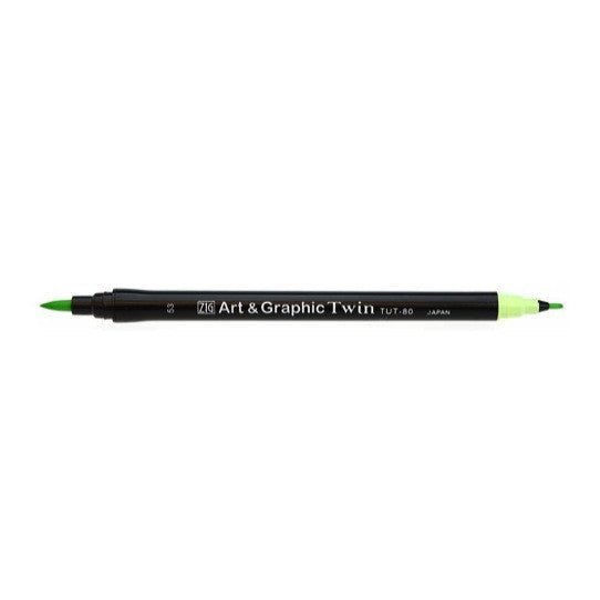 Zig Art and Graphic Twin Marker - Green
