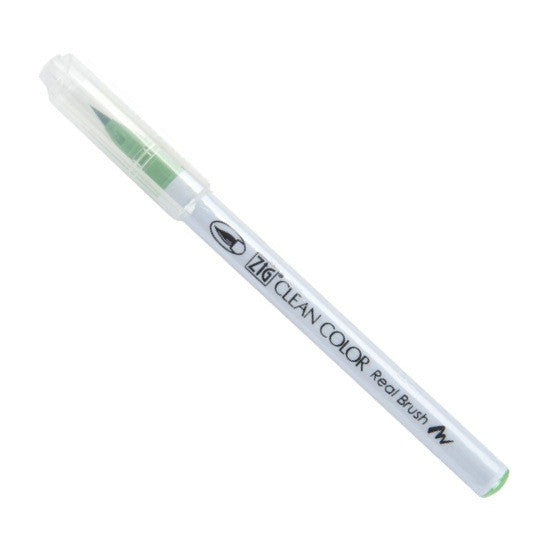 Kuretake Clean Color Real Brush Pen - Emerald Green