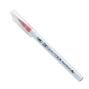 Kuretake Clean Color Real Brush Pen - Geranium Red