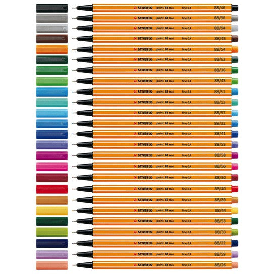 STABILO point 88 Fineliner Pen – Craft Carrot
