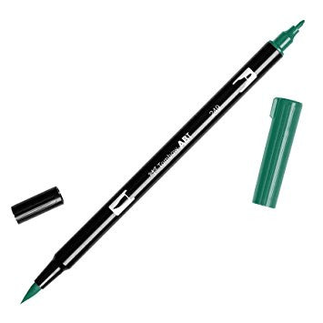 Tombow ABT Dual Brush Pen - 249 Hunter Green